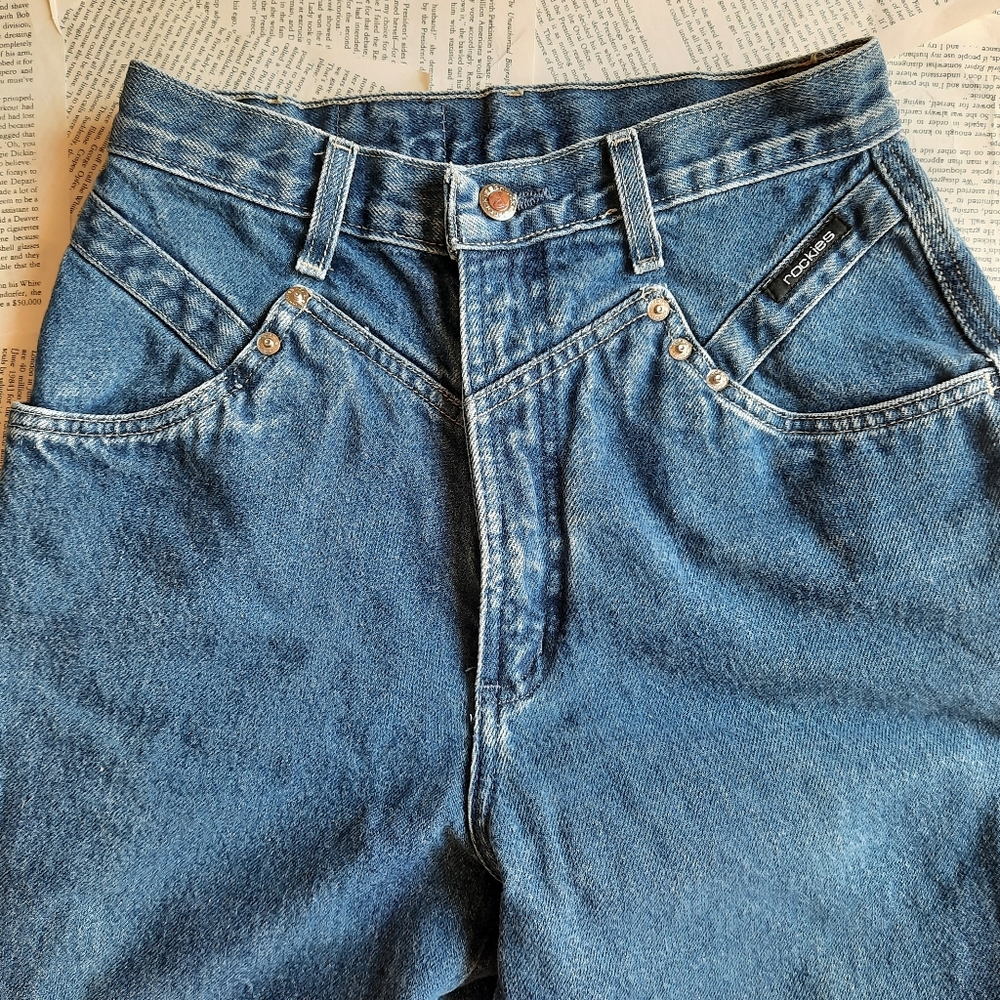 Vintage Rockies Jeans- Rivets